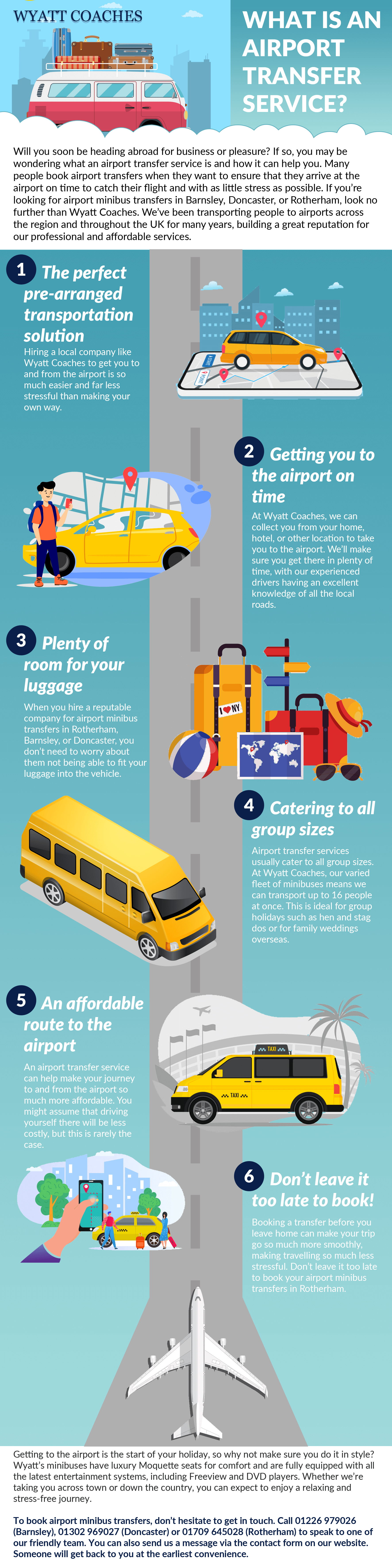 What is an airport transfer service [infographic] 
