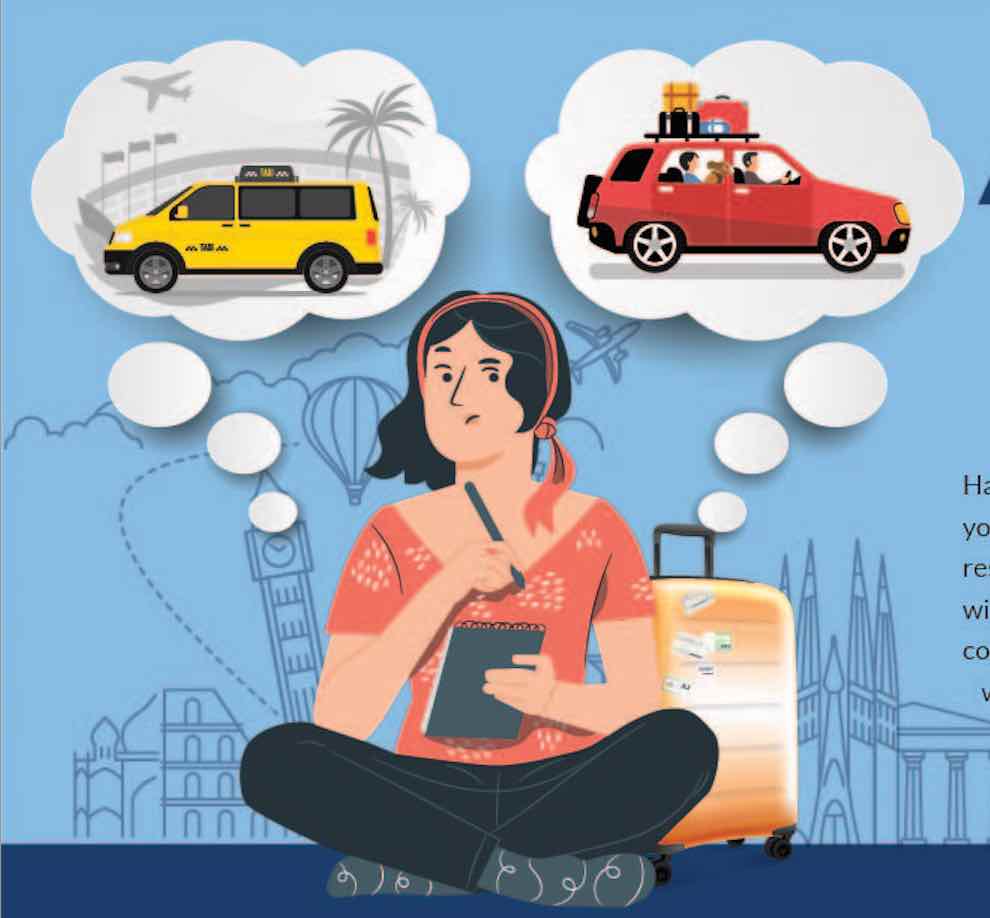 Airport transfer or drive yourself – which is better? [Infographic]