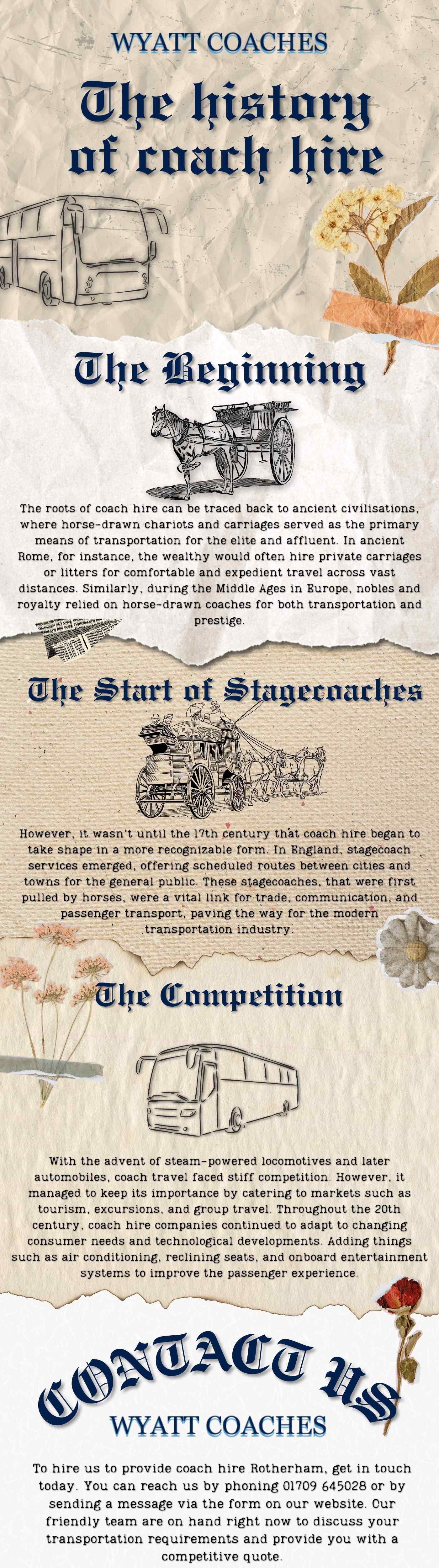 the history of coach hire